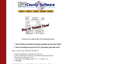 Desktop Screenshot of countysw.com